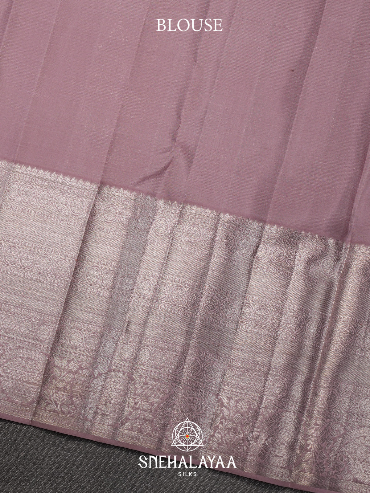 Grey Kanjivaram Silk Saree