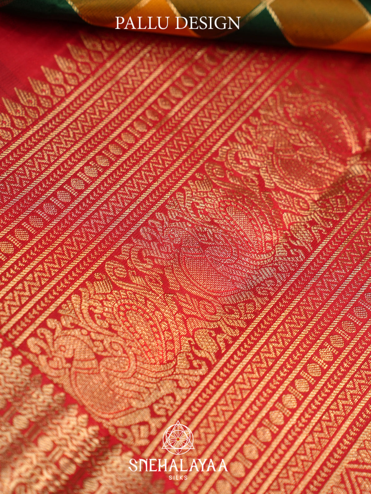 Multicolour Checks Kanjivaram Silk Saree