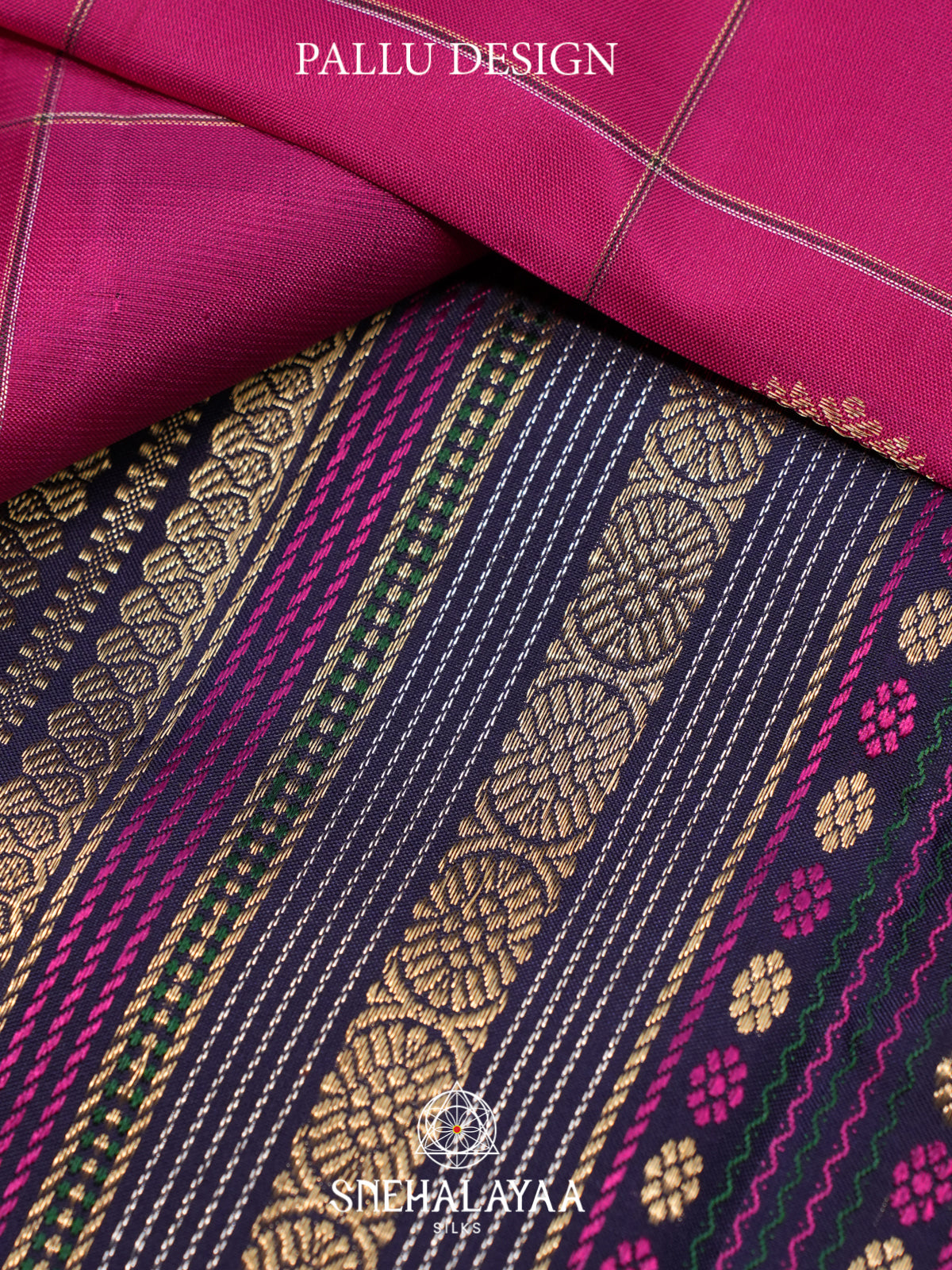Pink Kanjivaram Silk Saree