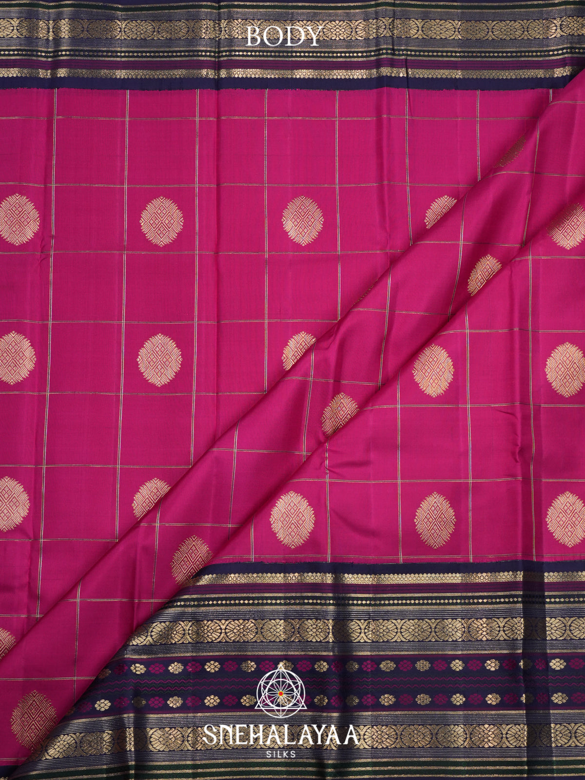 Pink Kanjivaram Silk Saree