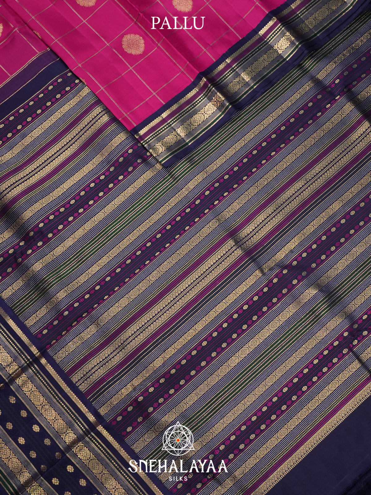 Pink Kanjivaram Silk Saree