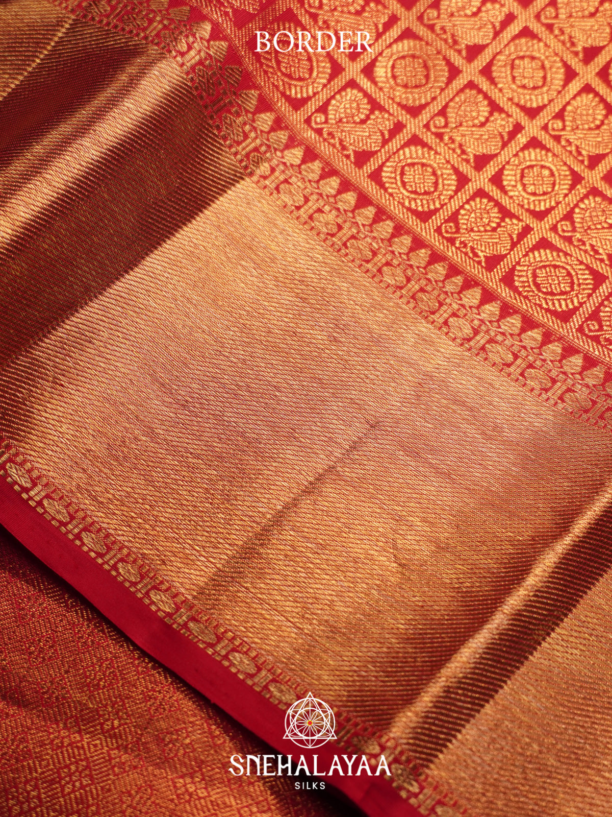 Red Kanjivaram Silk Saree