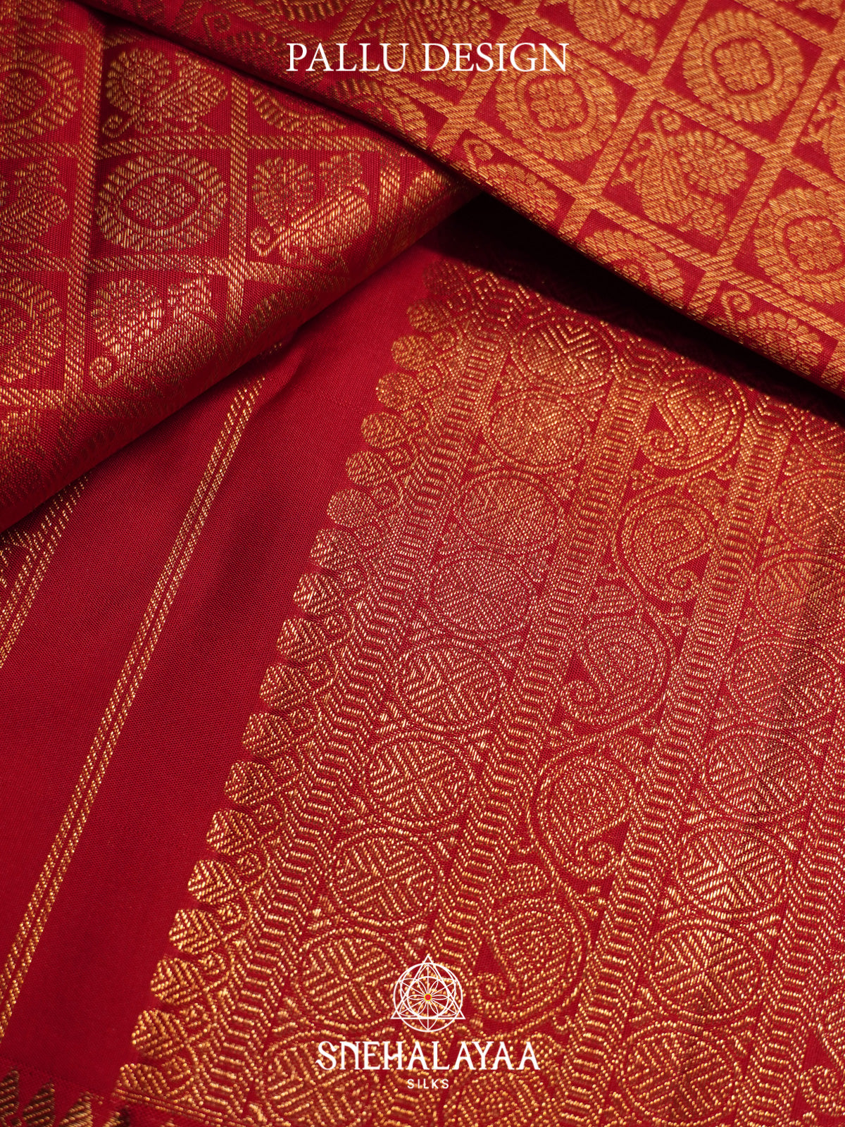 Red Kanjivaram Silk Saree