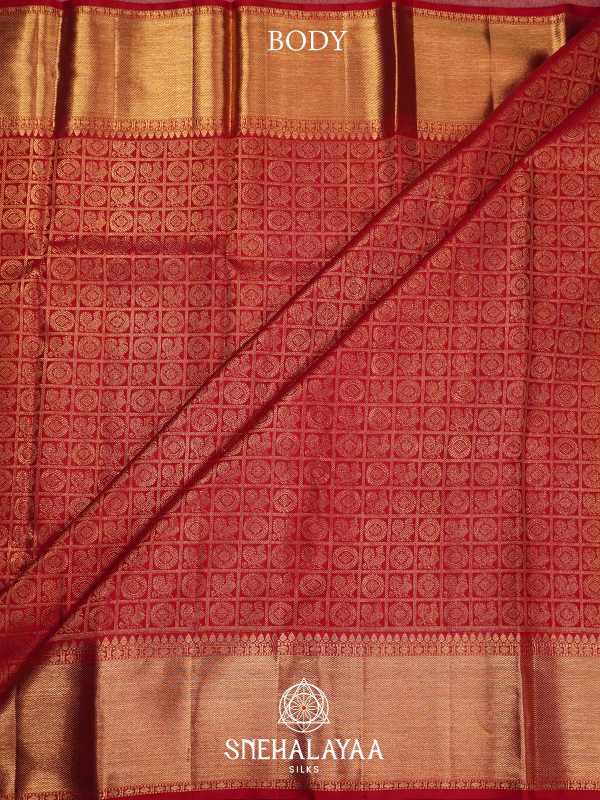 Red Kanjivaram Silk Saree