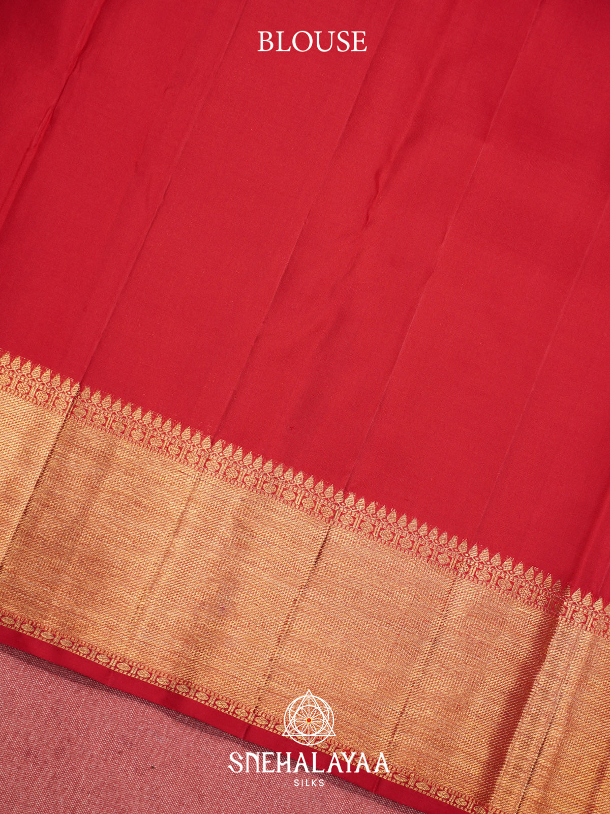 Red Kanjivaram Silk Saree