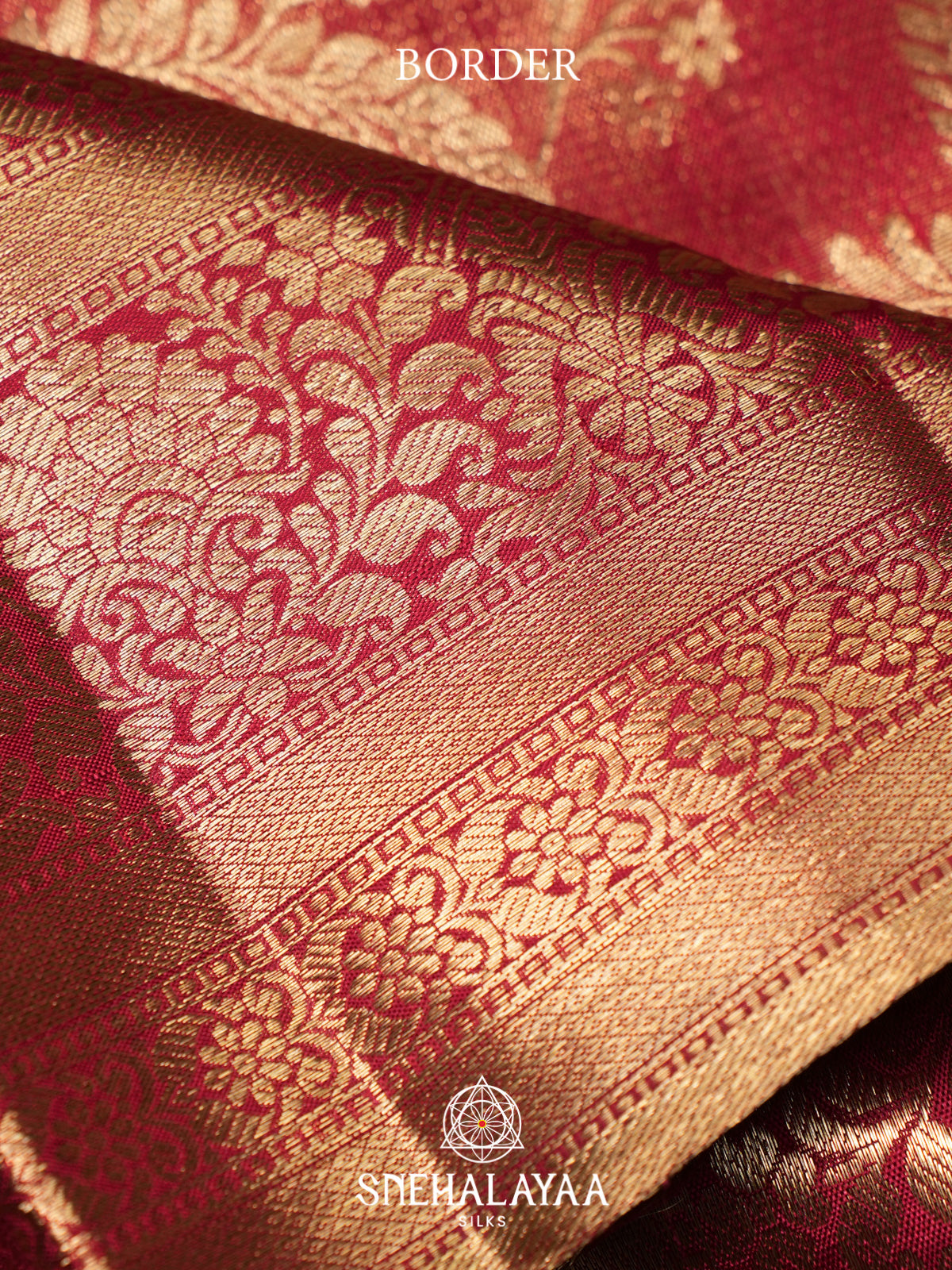 Maroon Kanjivaram Silk Saree