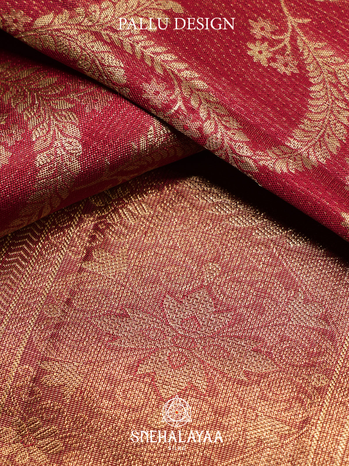 Maroon Kanjivaram Silk Saree