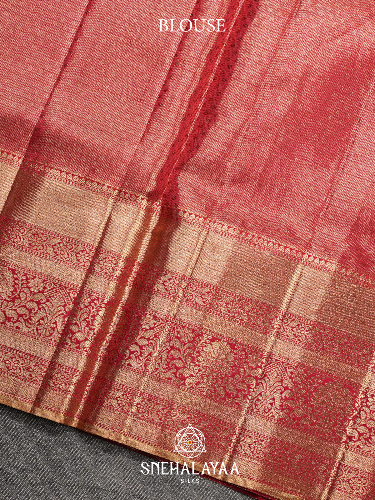 Maroon Kanjivaram Silk Saree