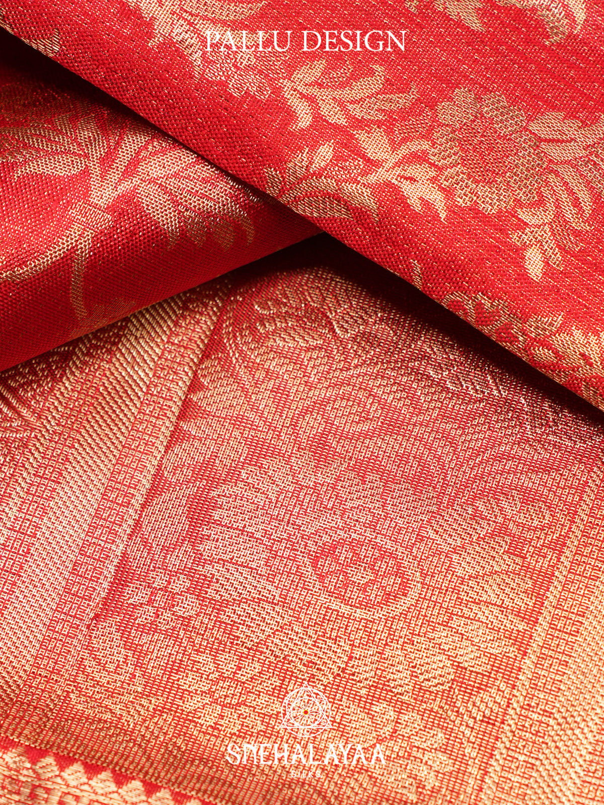 Orange Kanjivaram Silk Saree