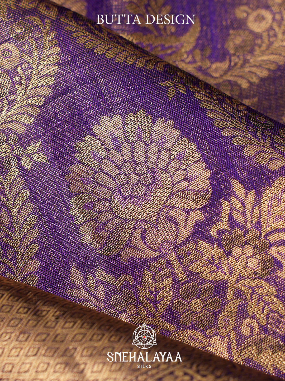 Purple Kanjivaram Silk Saree