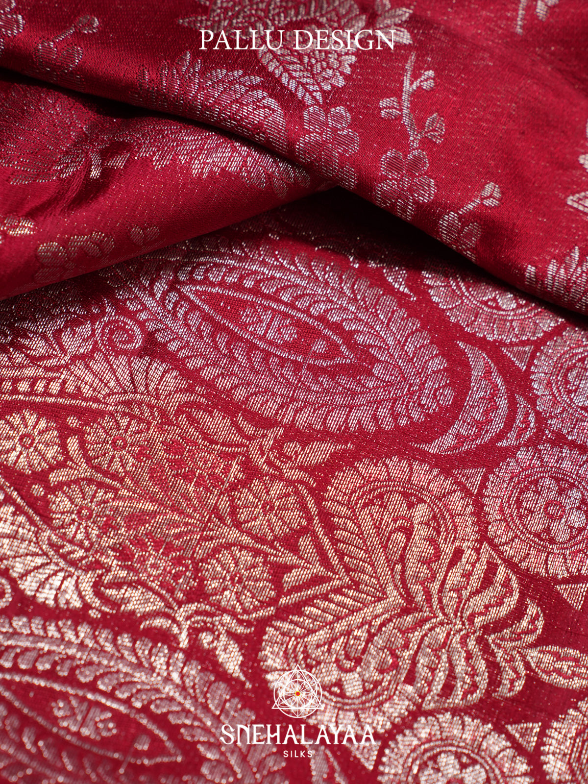 Maroon Kanjivaram Silk Saree