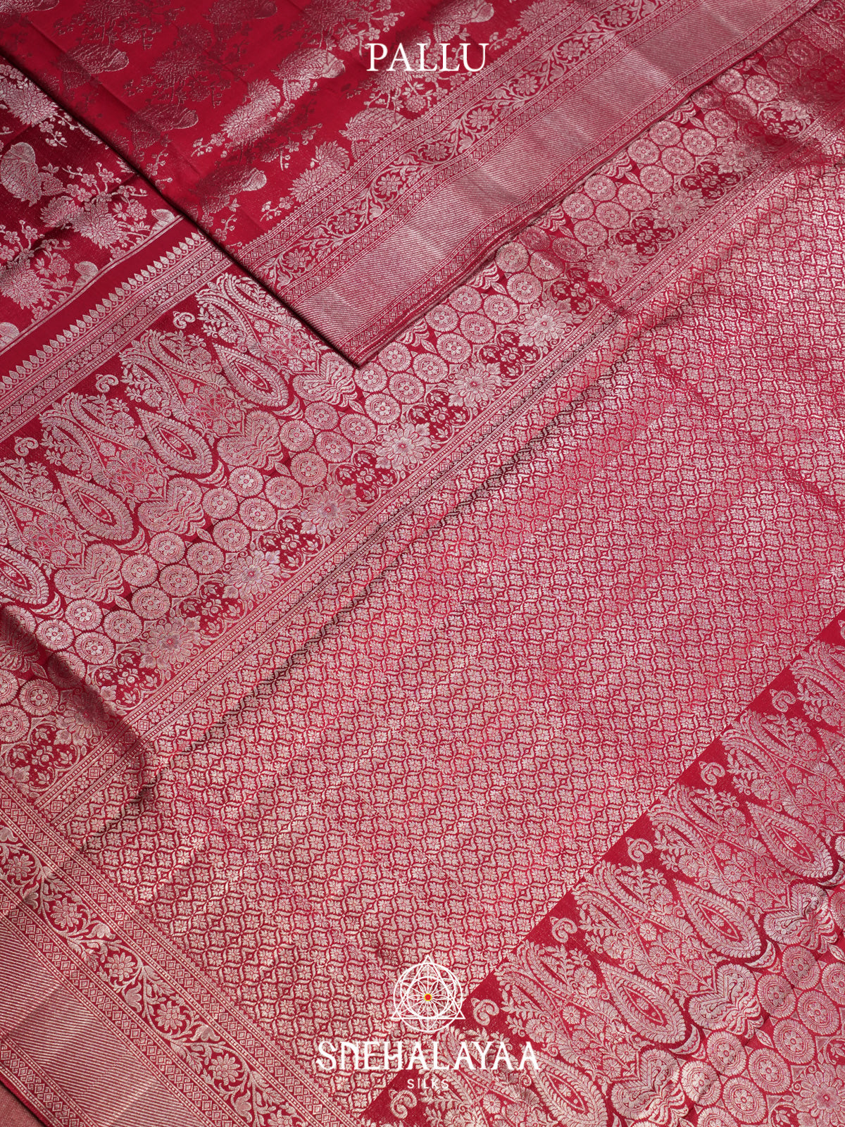 Maroon Kanjivaram Silk Saree