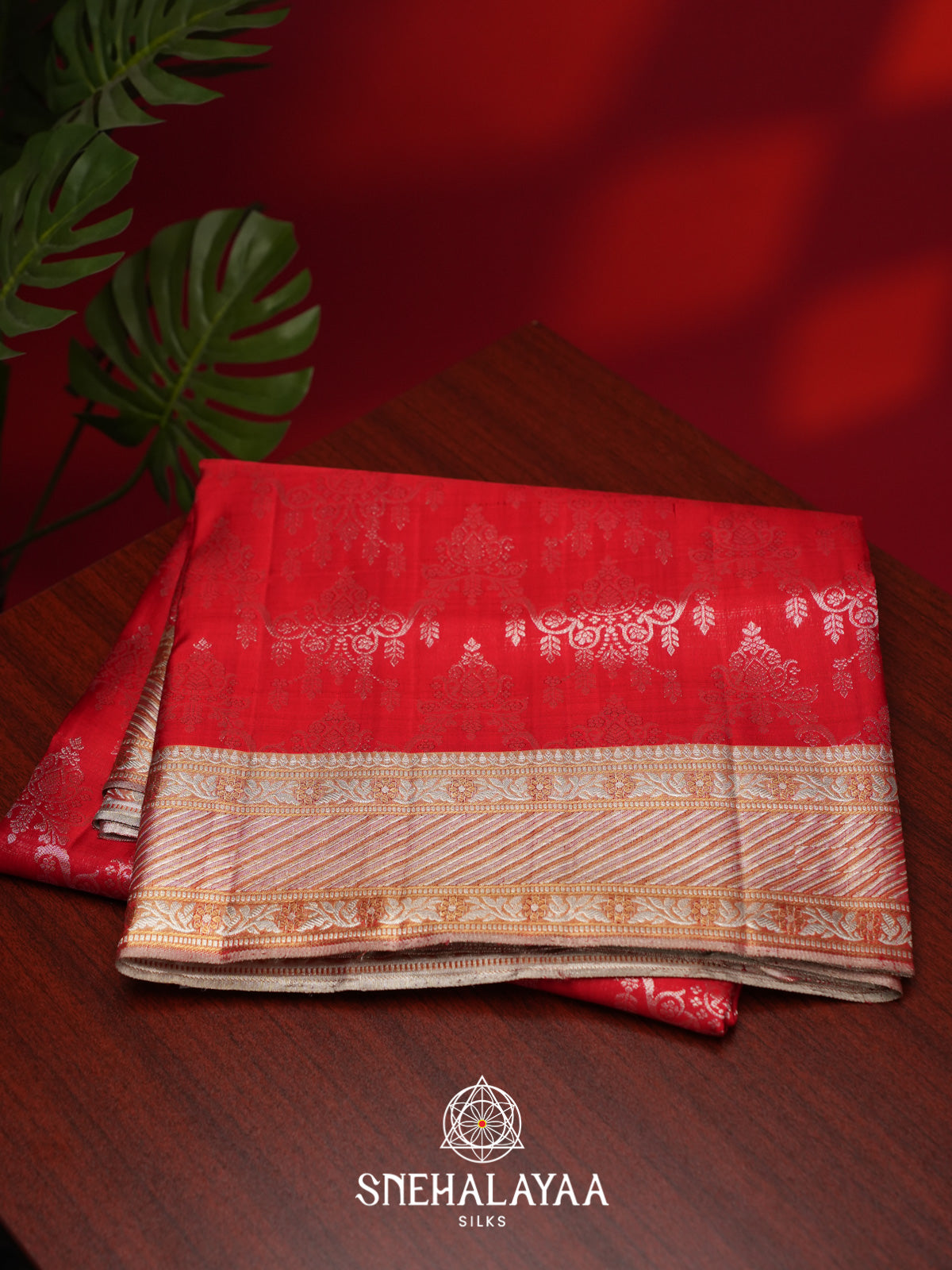 Red Kanjivaram Silk Saree
