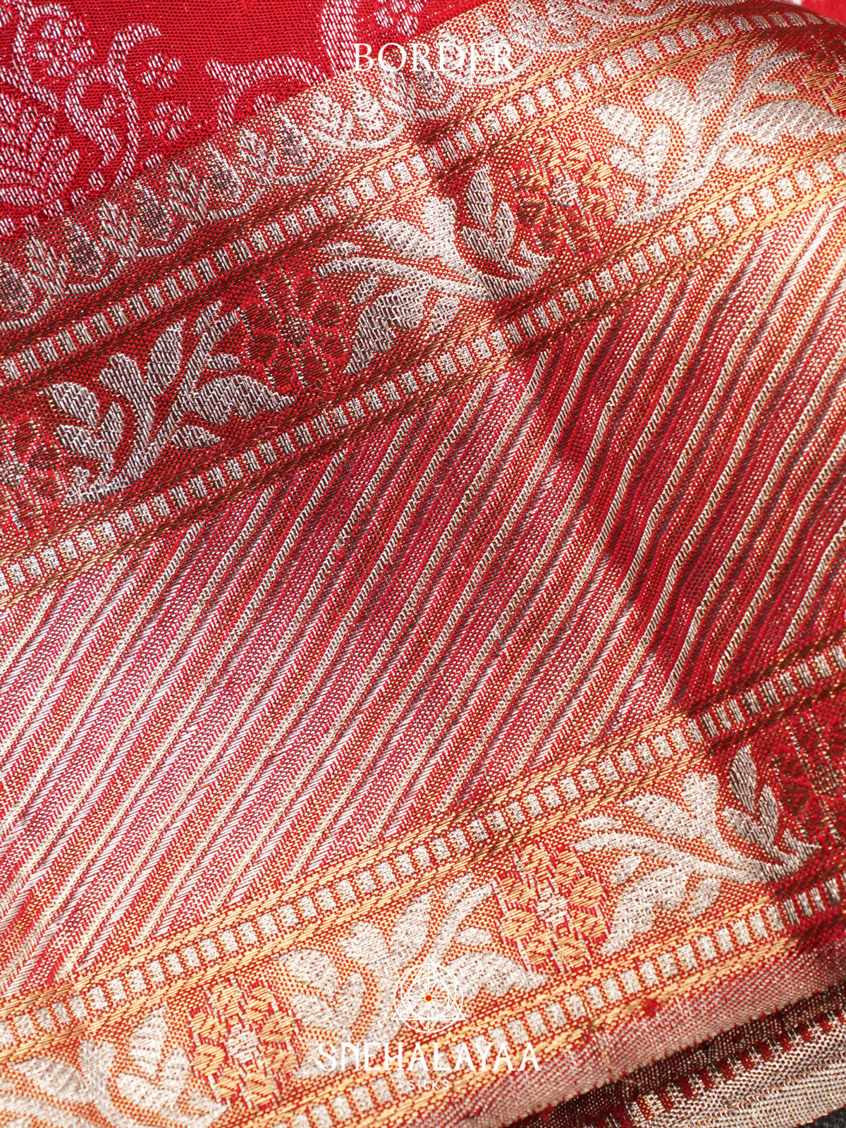 Red Kanjivaram Silk Saree