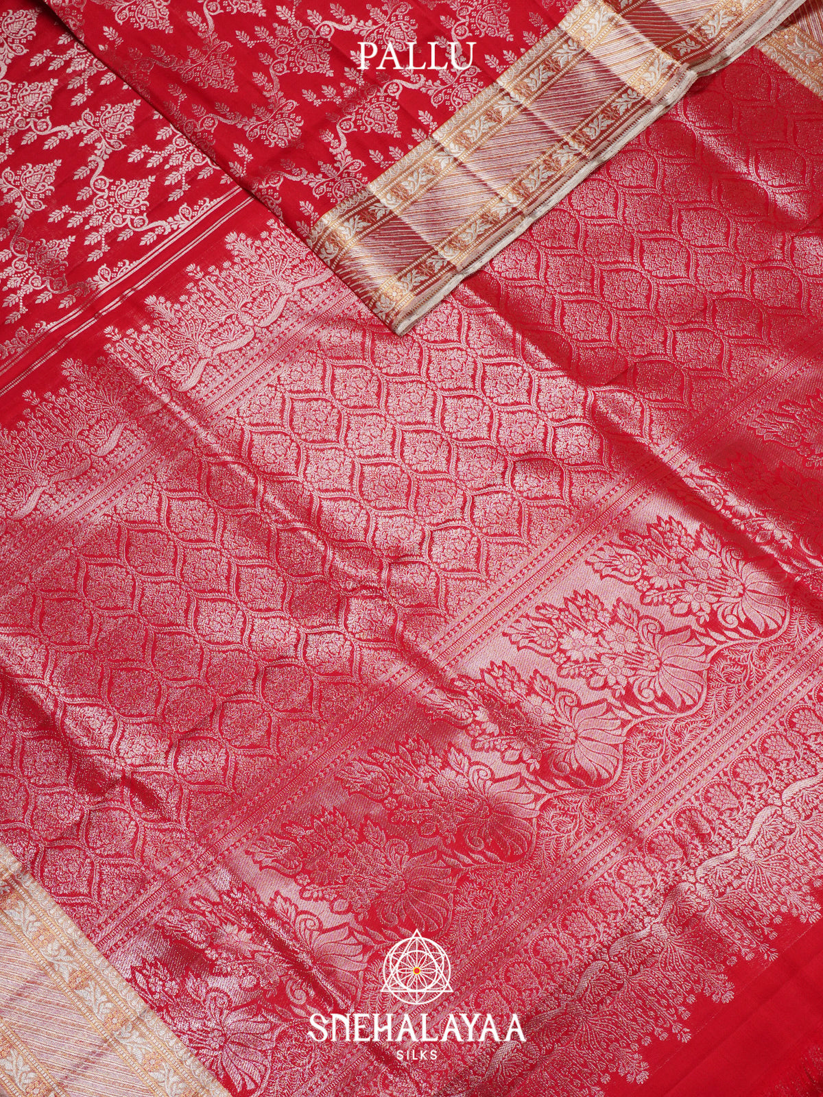 Red Kanjivaram Silk Saree