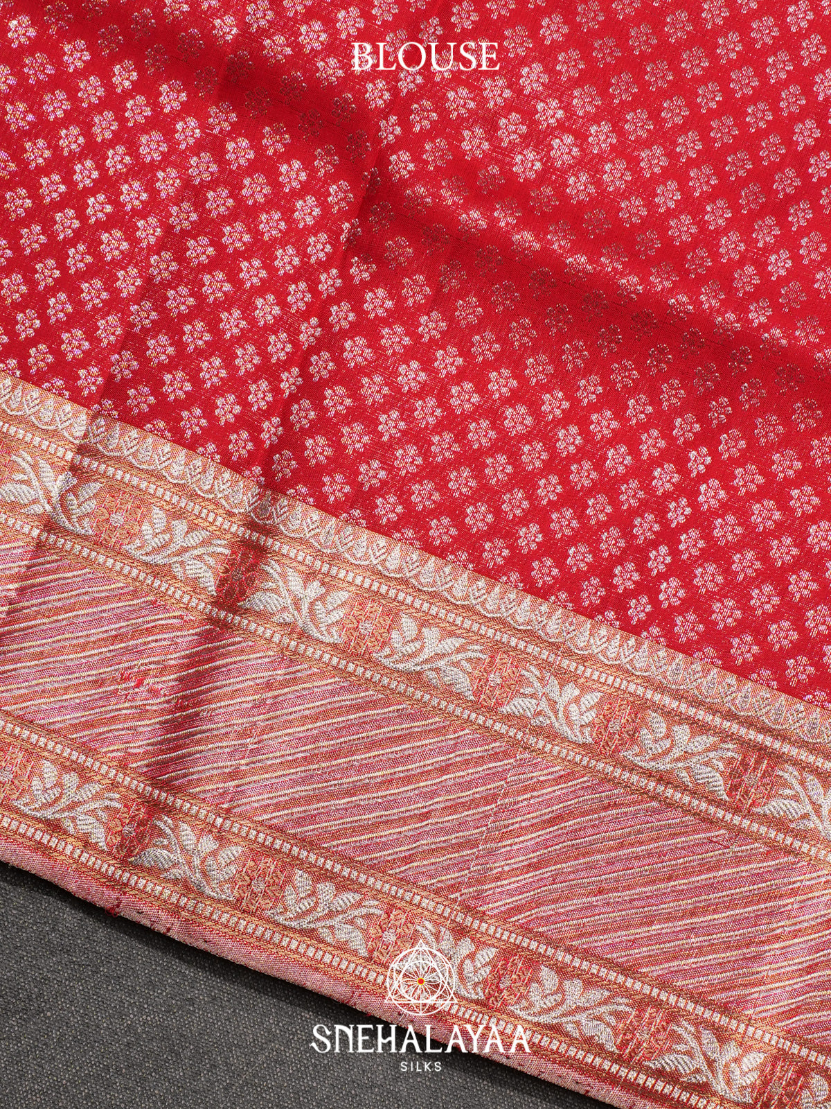 Red Kanjivaram Silk Saree