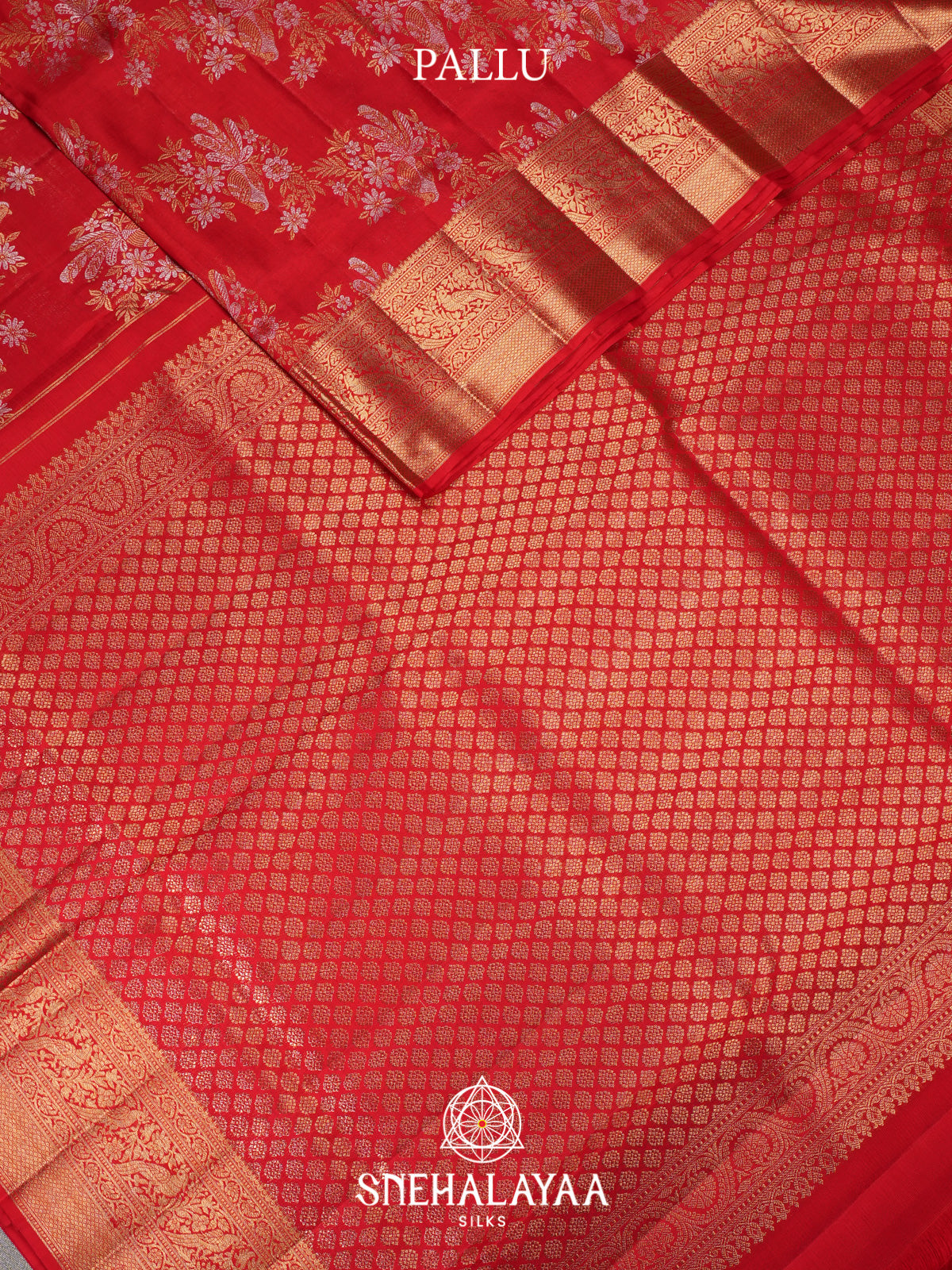 Red Kanjivaram Silk Saree