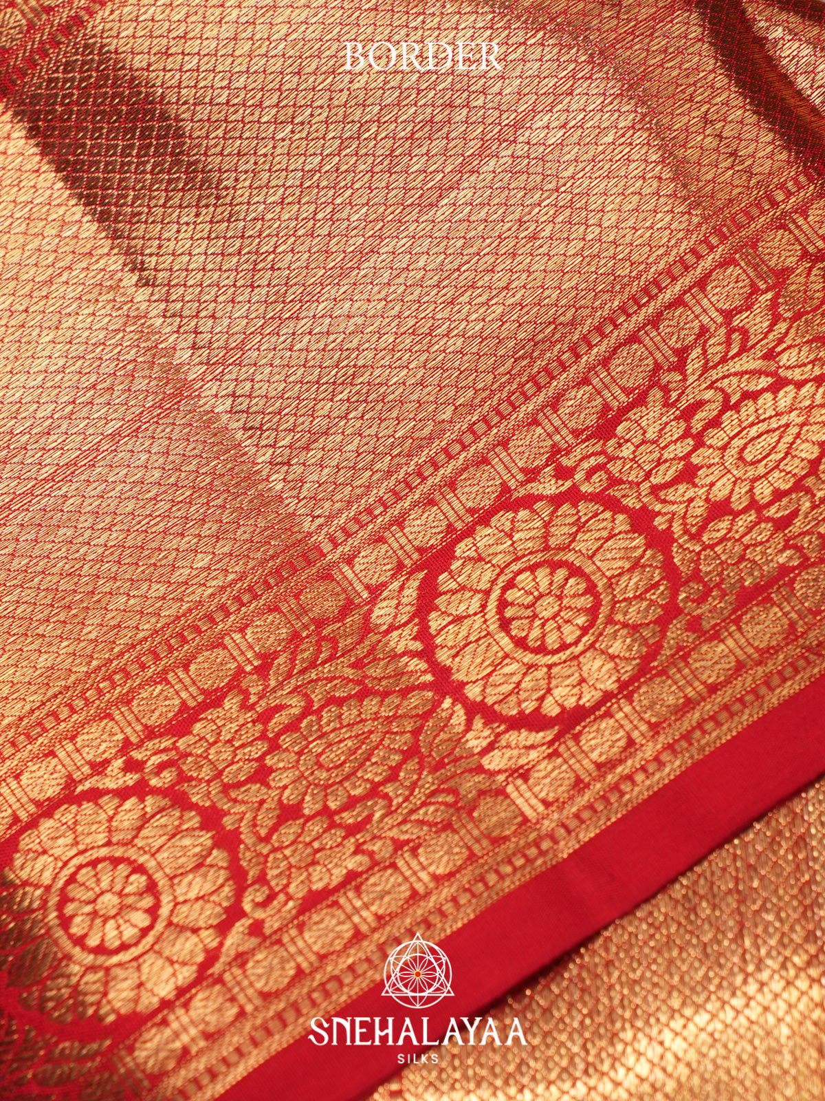 Peach Kanjivaram Silk Saree