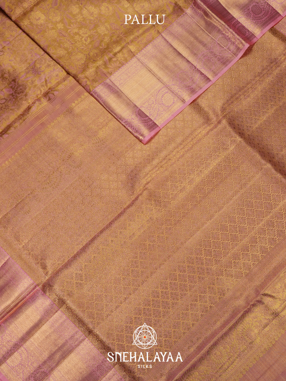 Yellow Kanjivaram Silk Saree