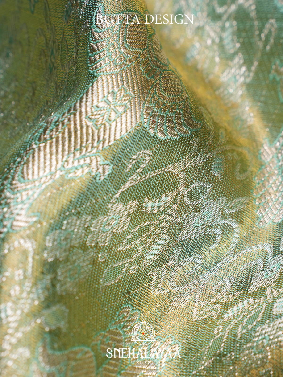 Mint Green Kanjivaram Silk Saree