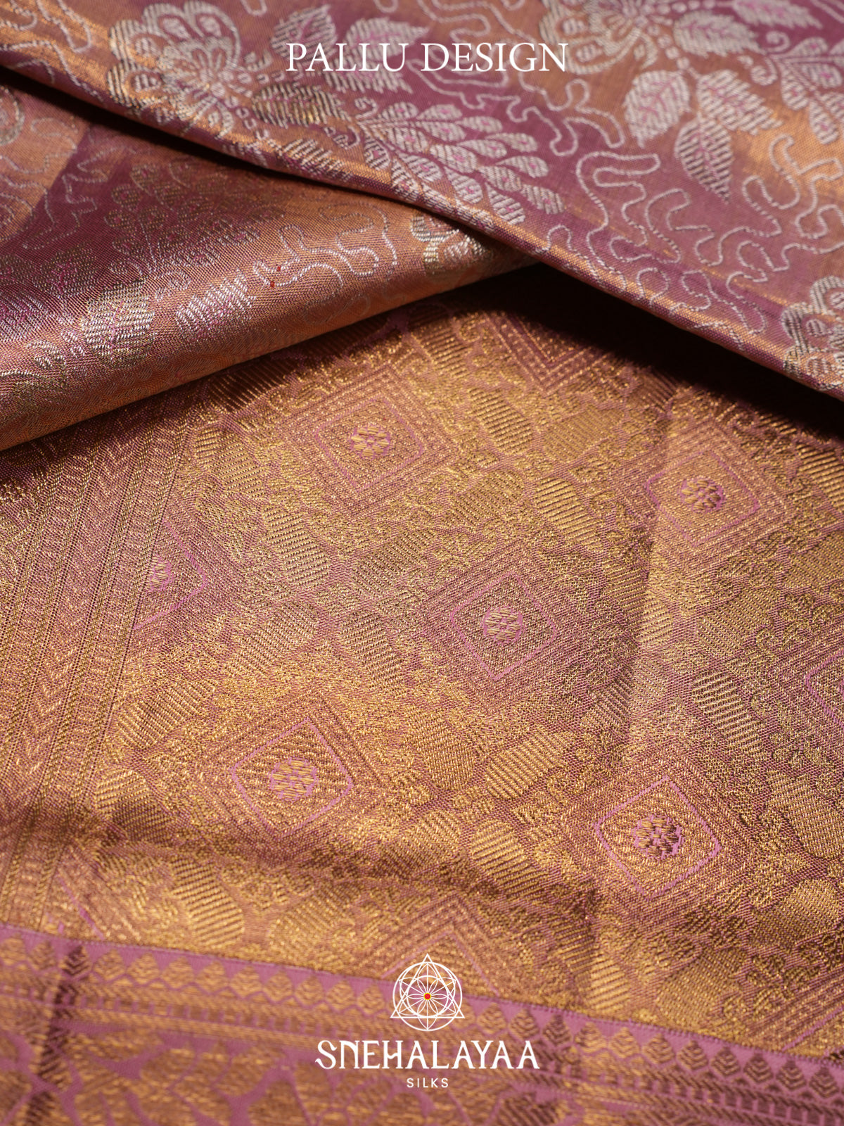 Pink Kanjivaram Silk Saree