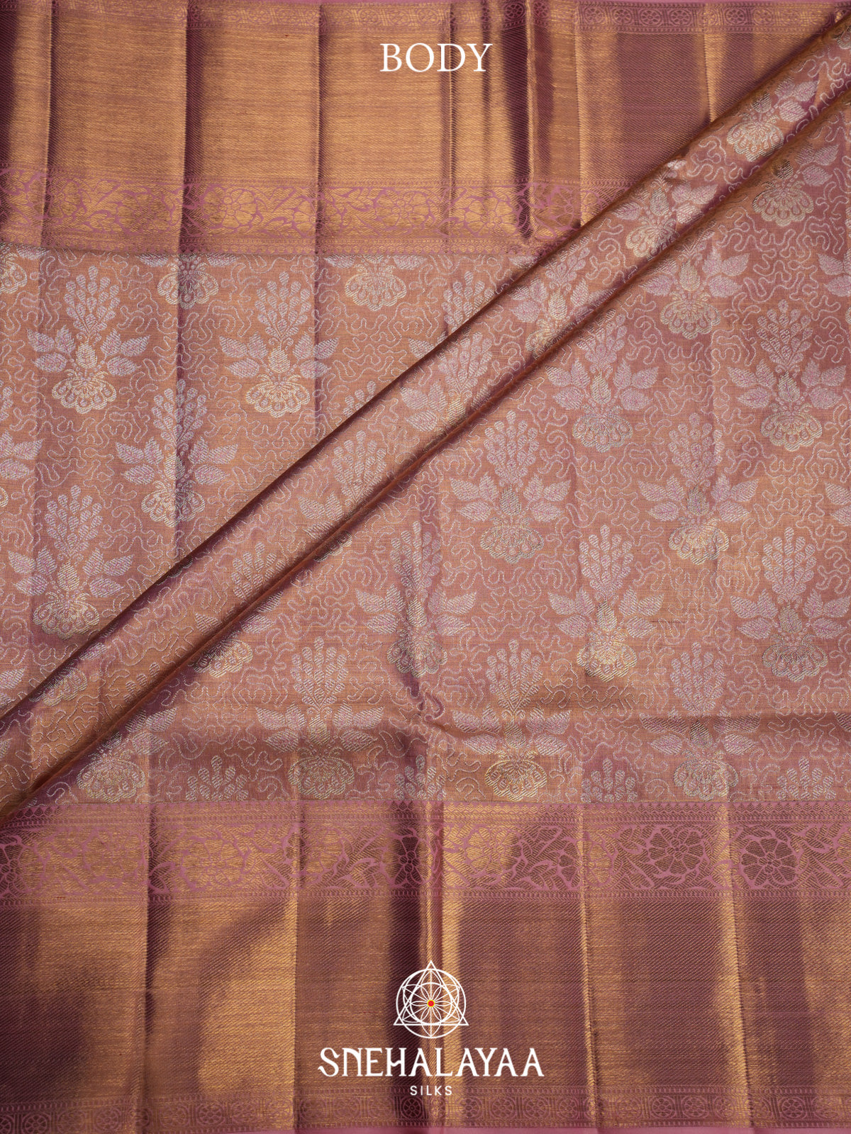 Pink Kanjivaram Silk Saree