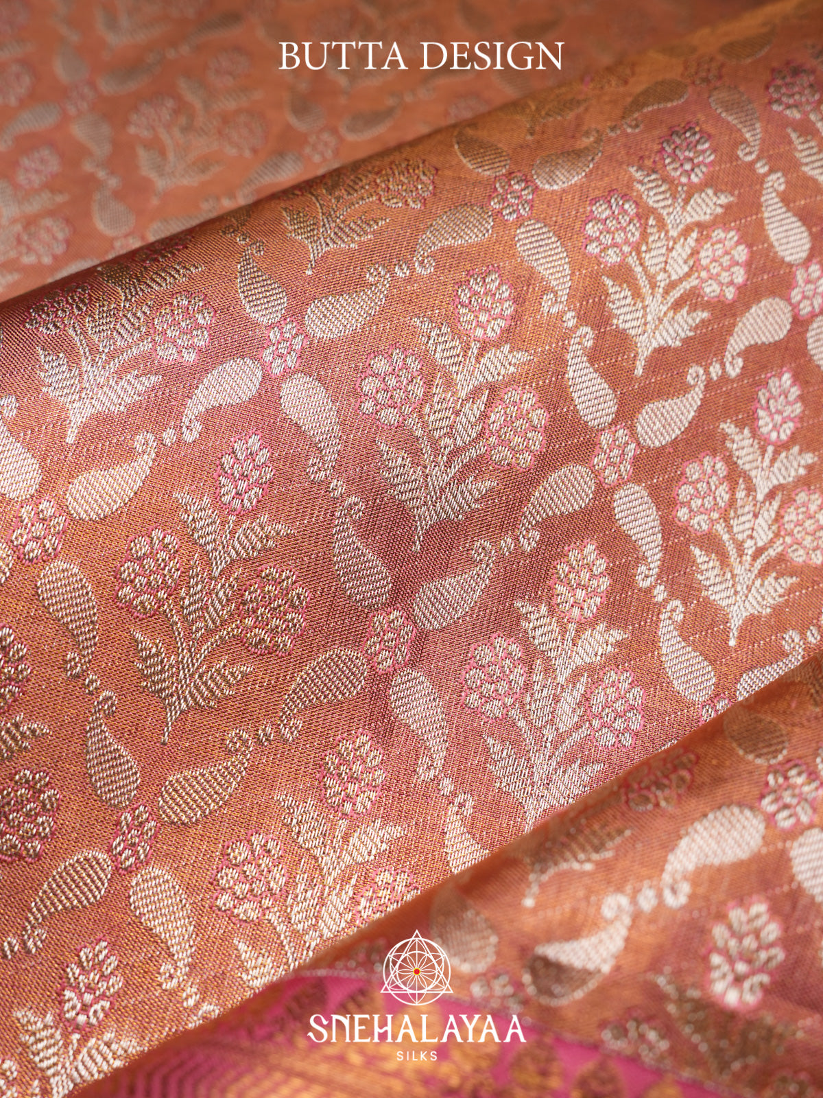 Pale Pink Kanjivaram Silk Saree