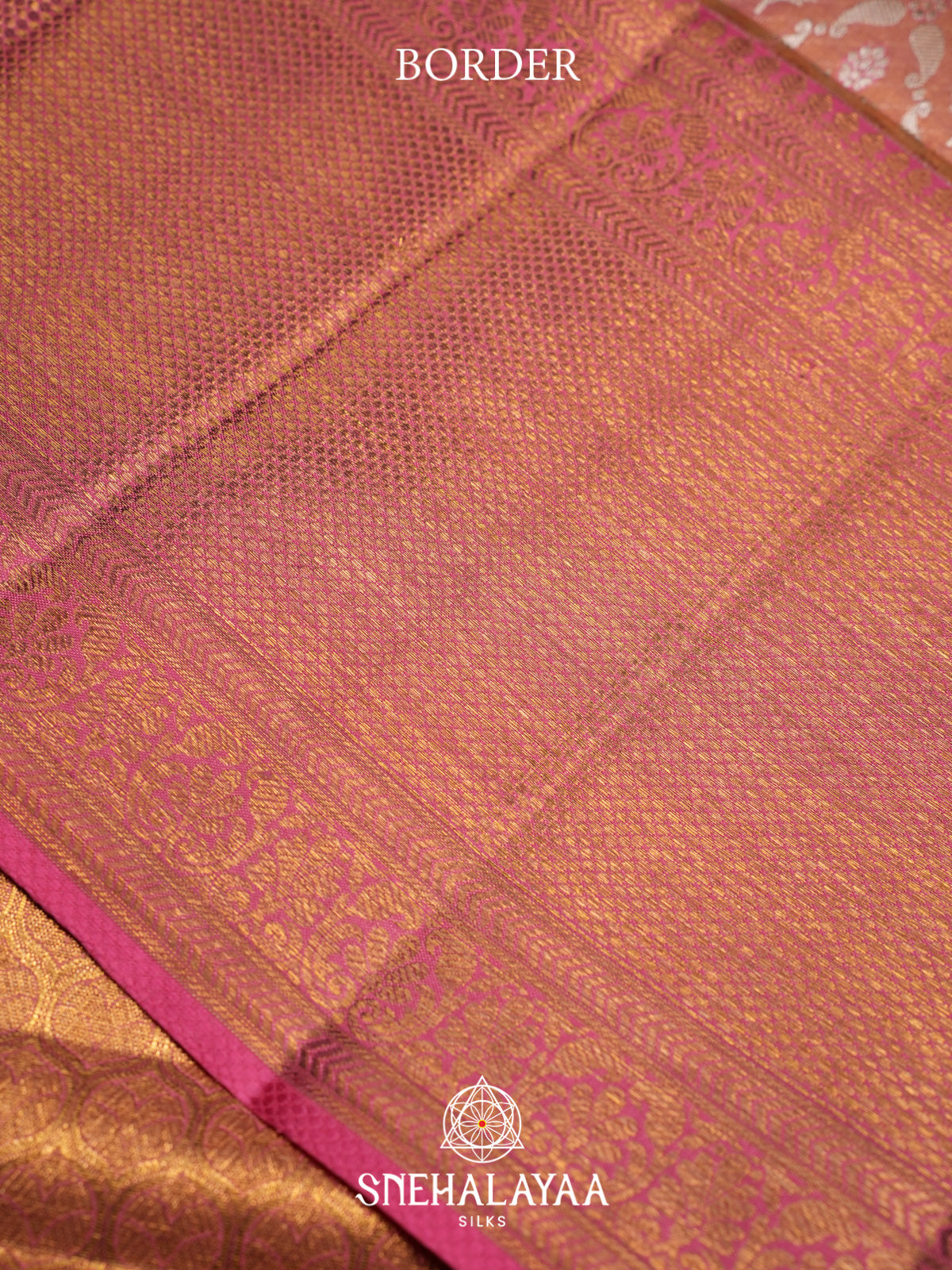 Pale Pink Kanjivaram Silk Saree