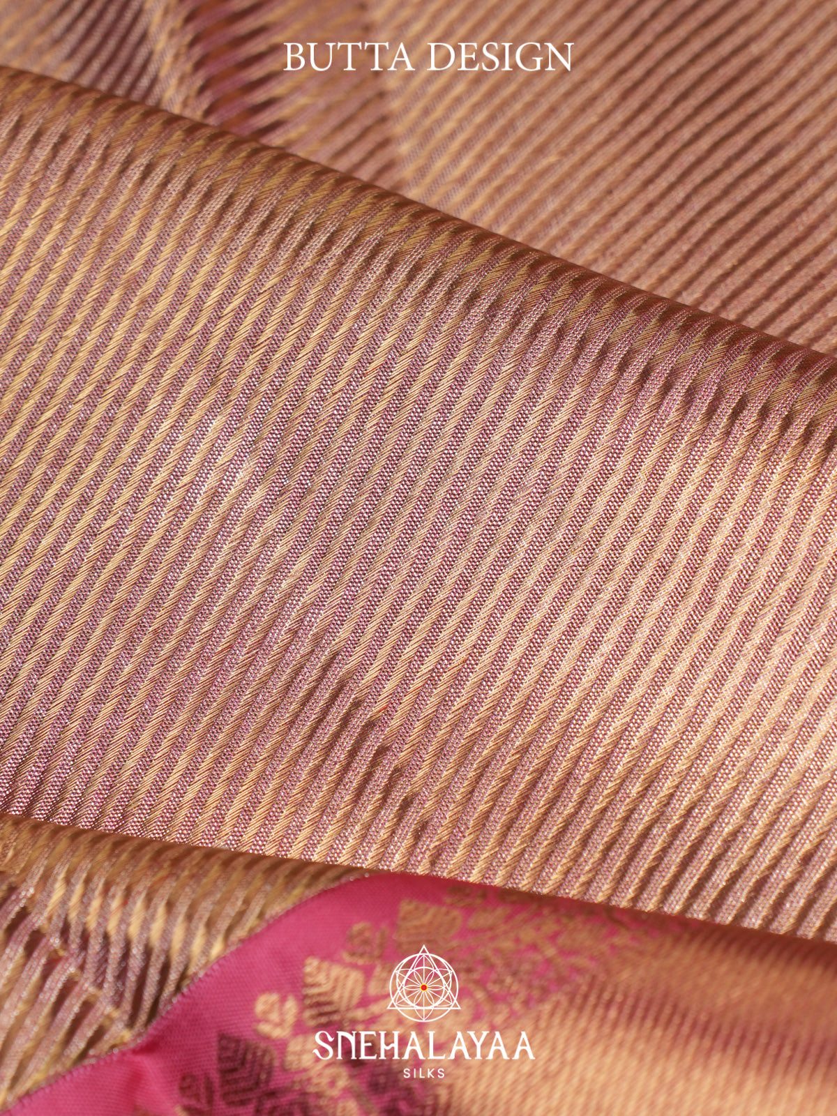Rose Pink Kanjivaram Silk Saree