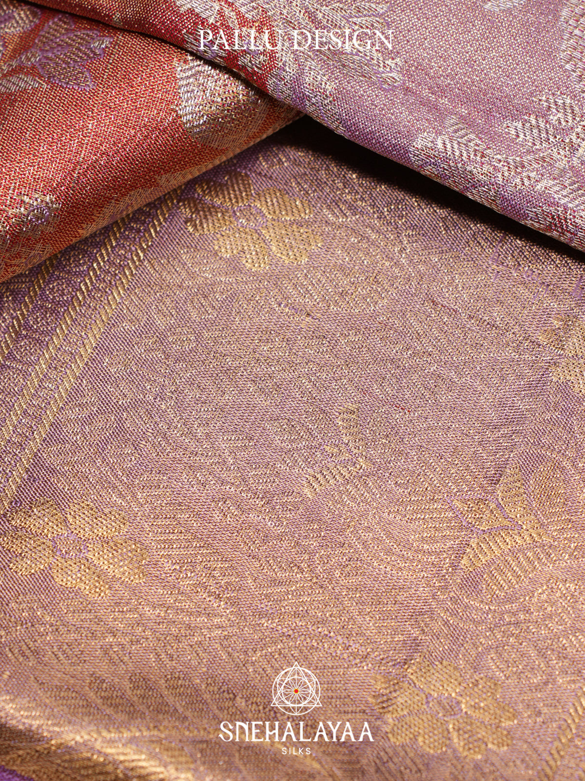 Pale Pink Kanjivaram Silk Saree