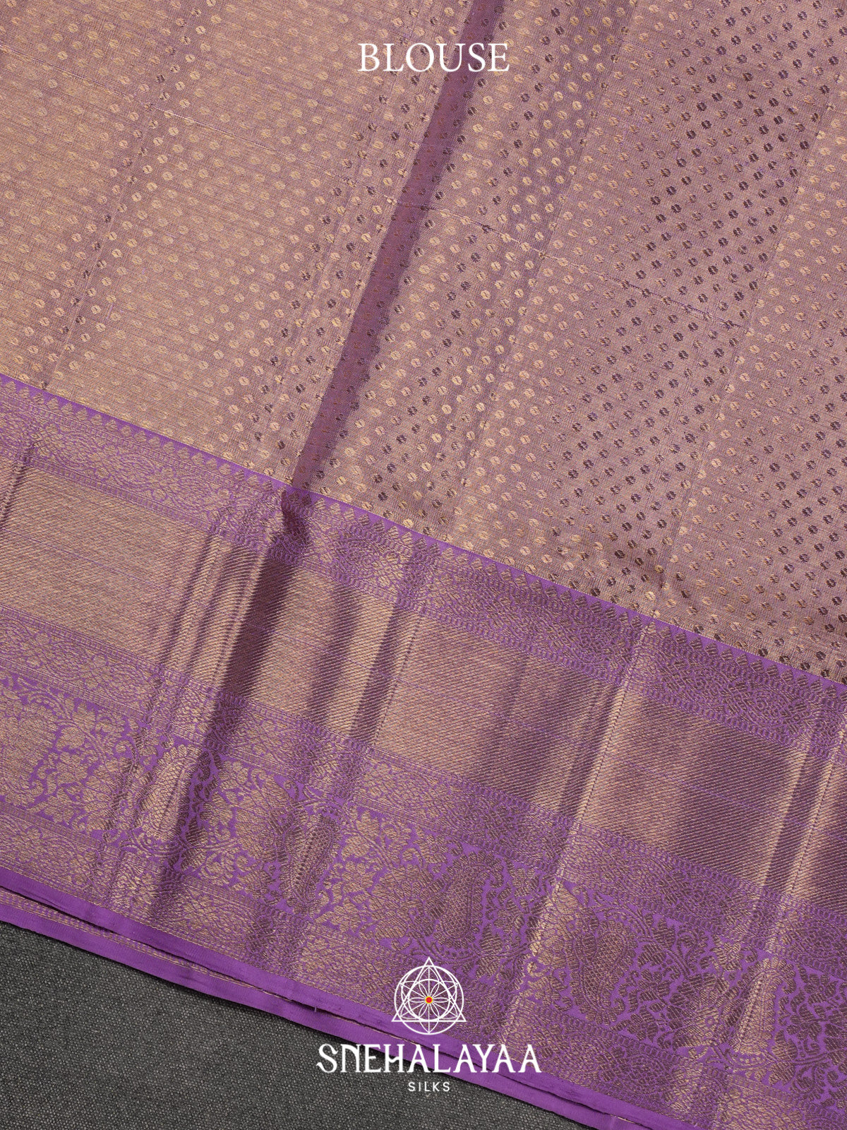 Pale Pink Kanjivaram Silk Saree
