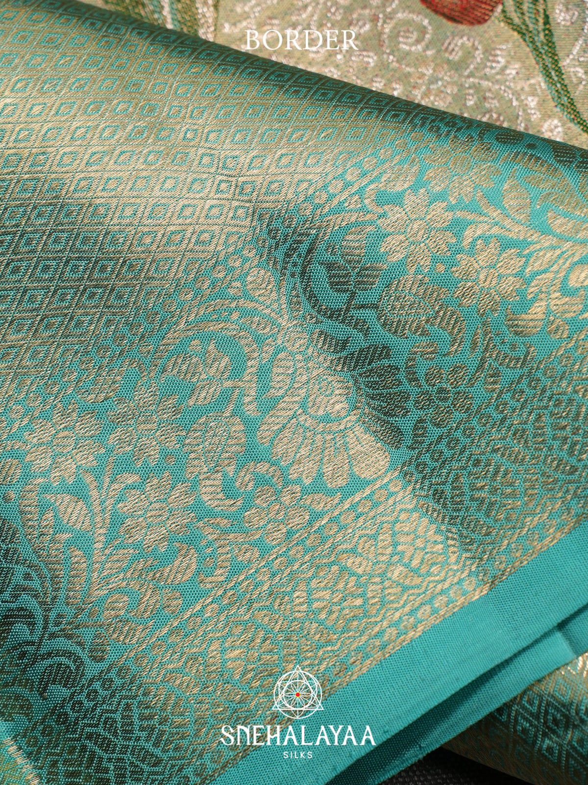 Pale Green Kanjivaram Silk Saree