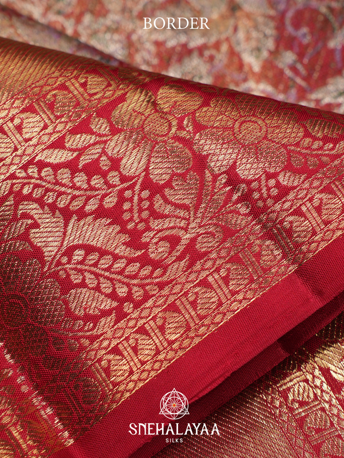 Pale Peach Kanjivaram Silk Saree