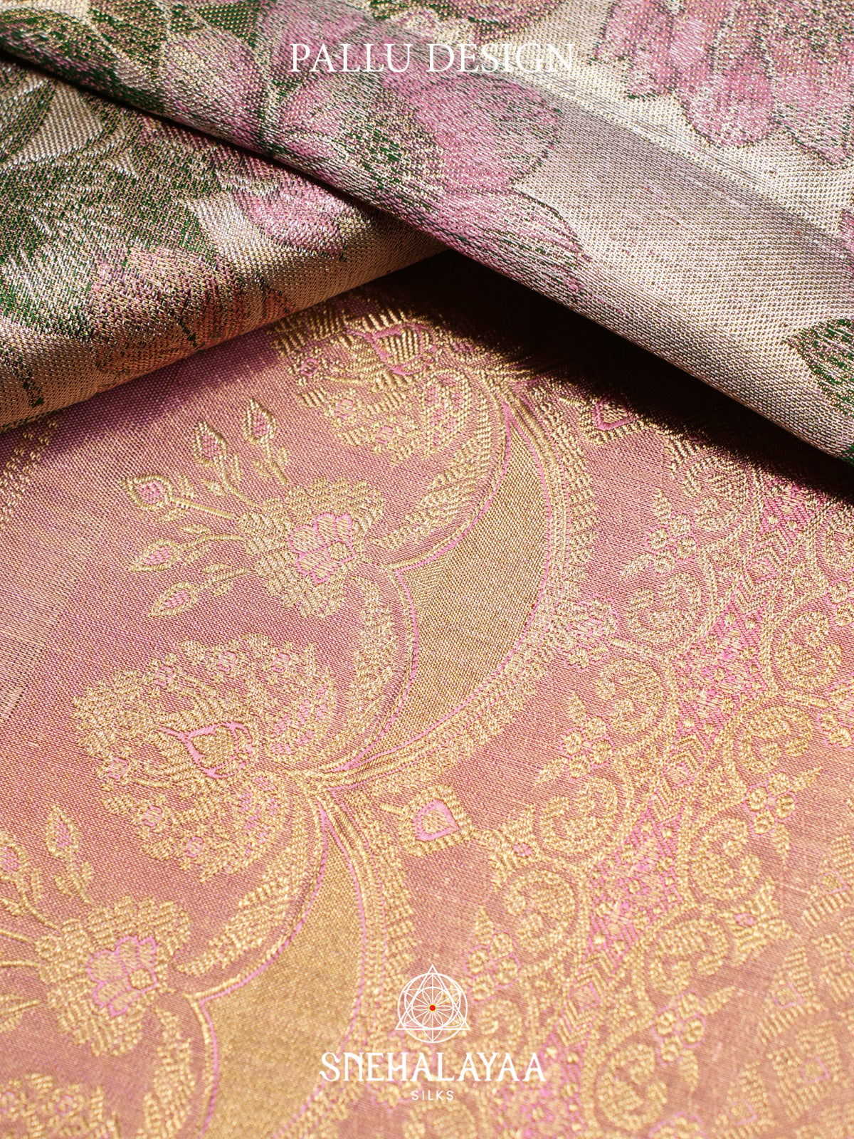 Pale Green Kanjivaram Silk Saree