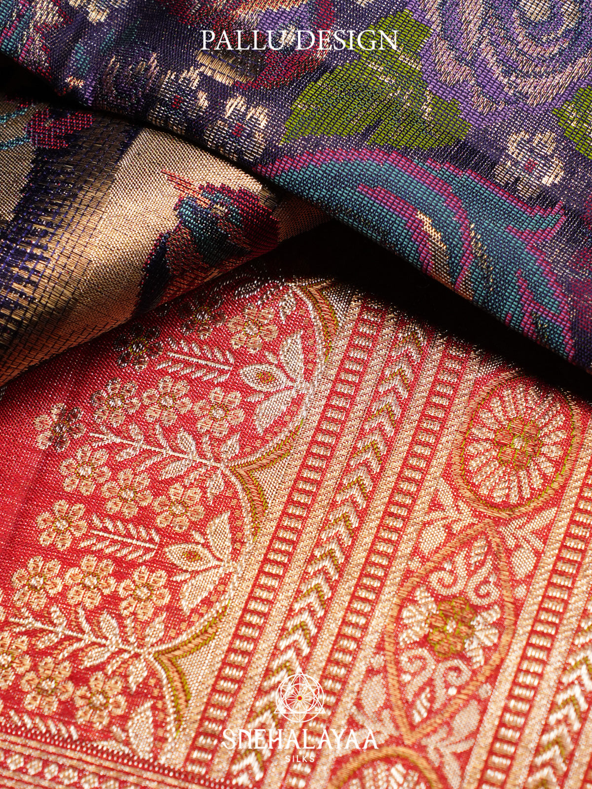 Pale Purple Kanjivaram Silk Saree