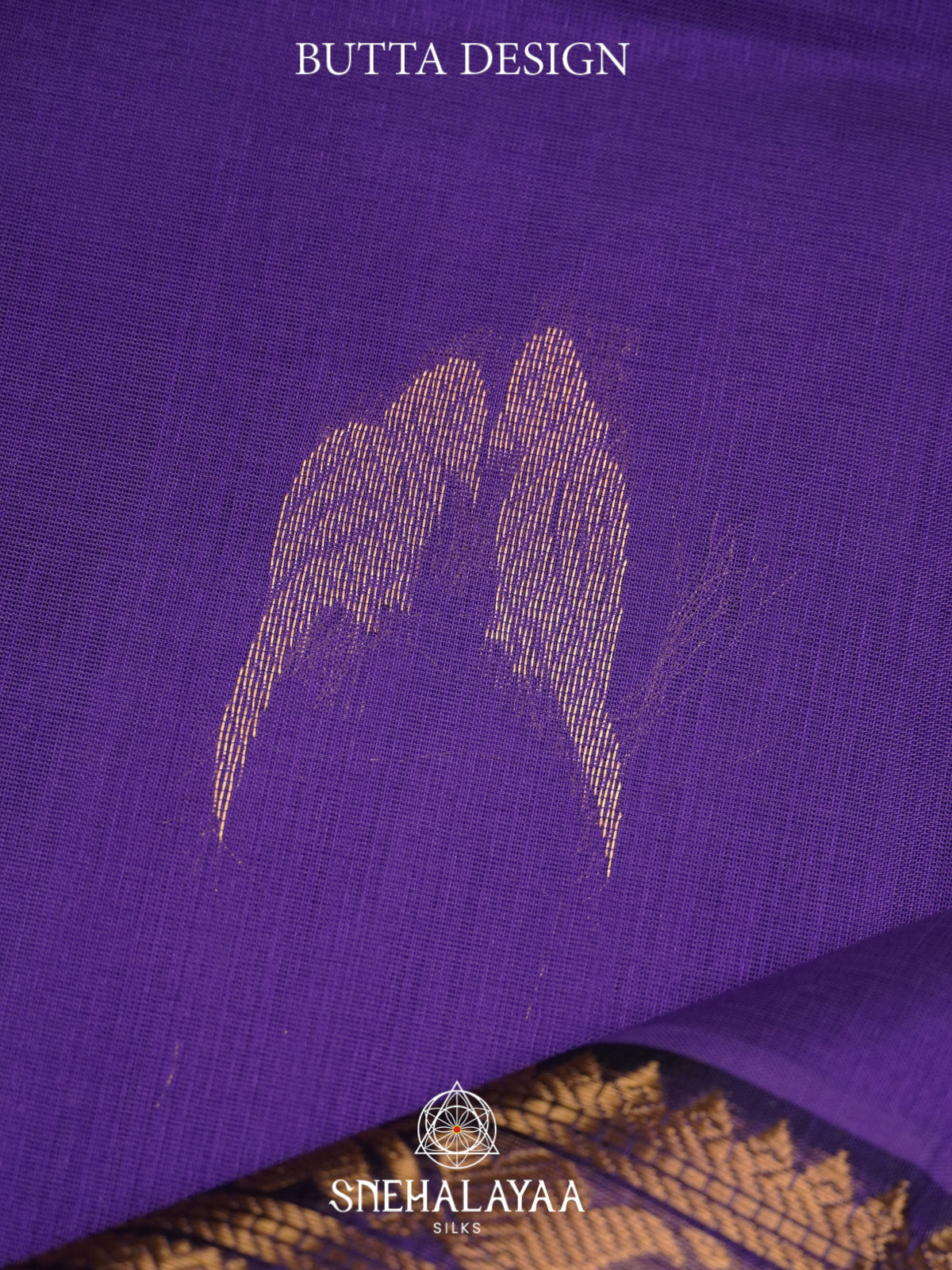 Violet Mangalagiri Silk Cotton Saree