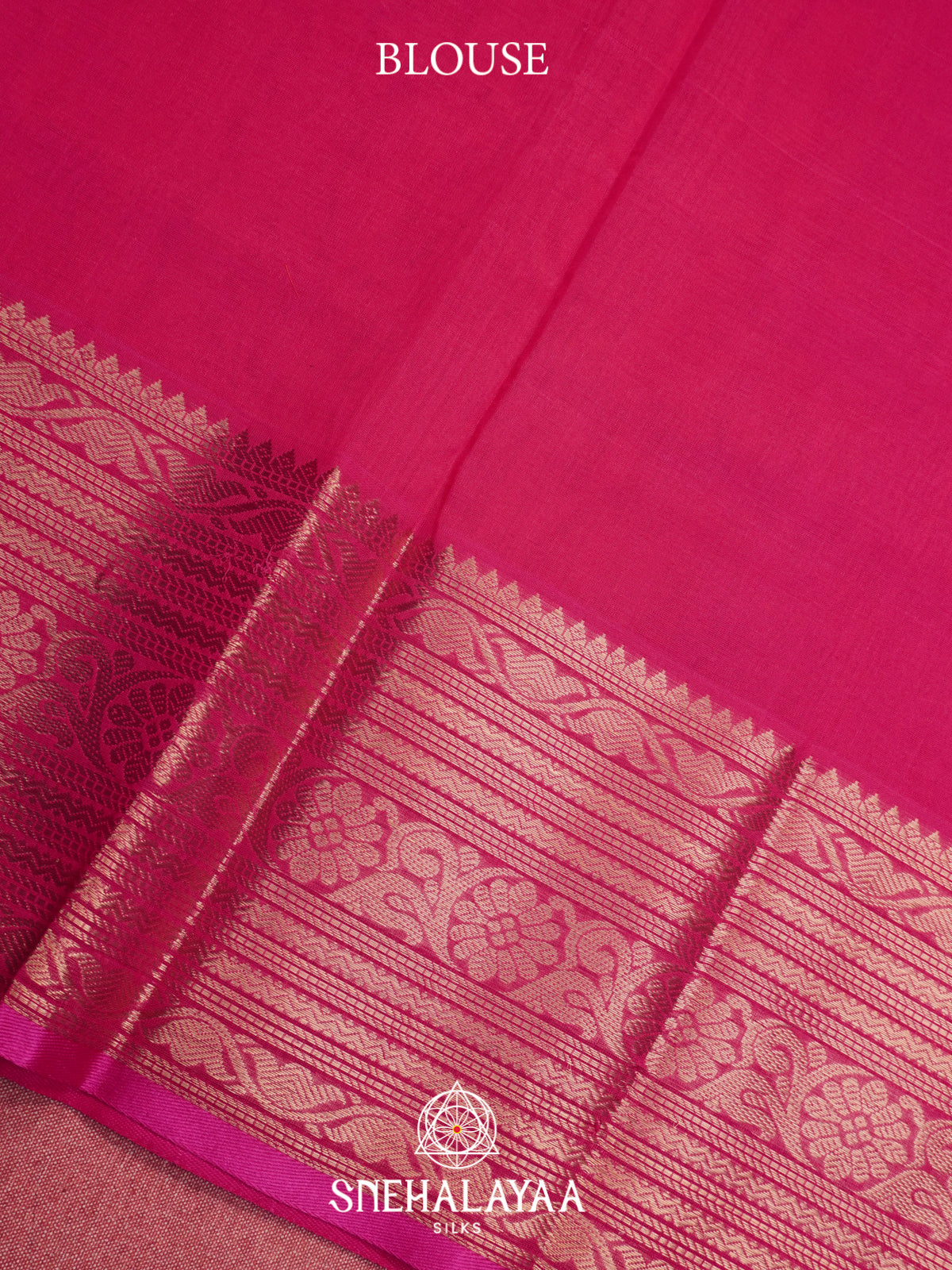 Coral Mangalagiri Silk Cotton Saree