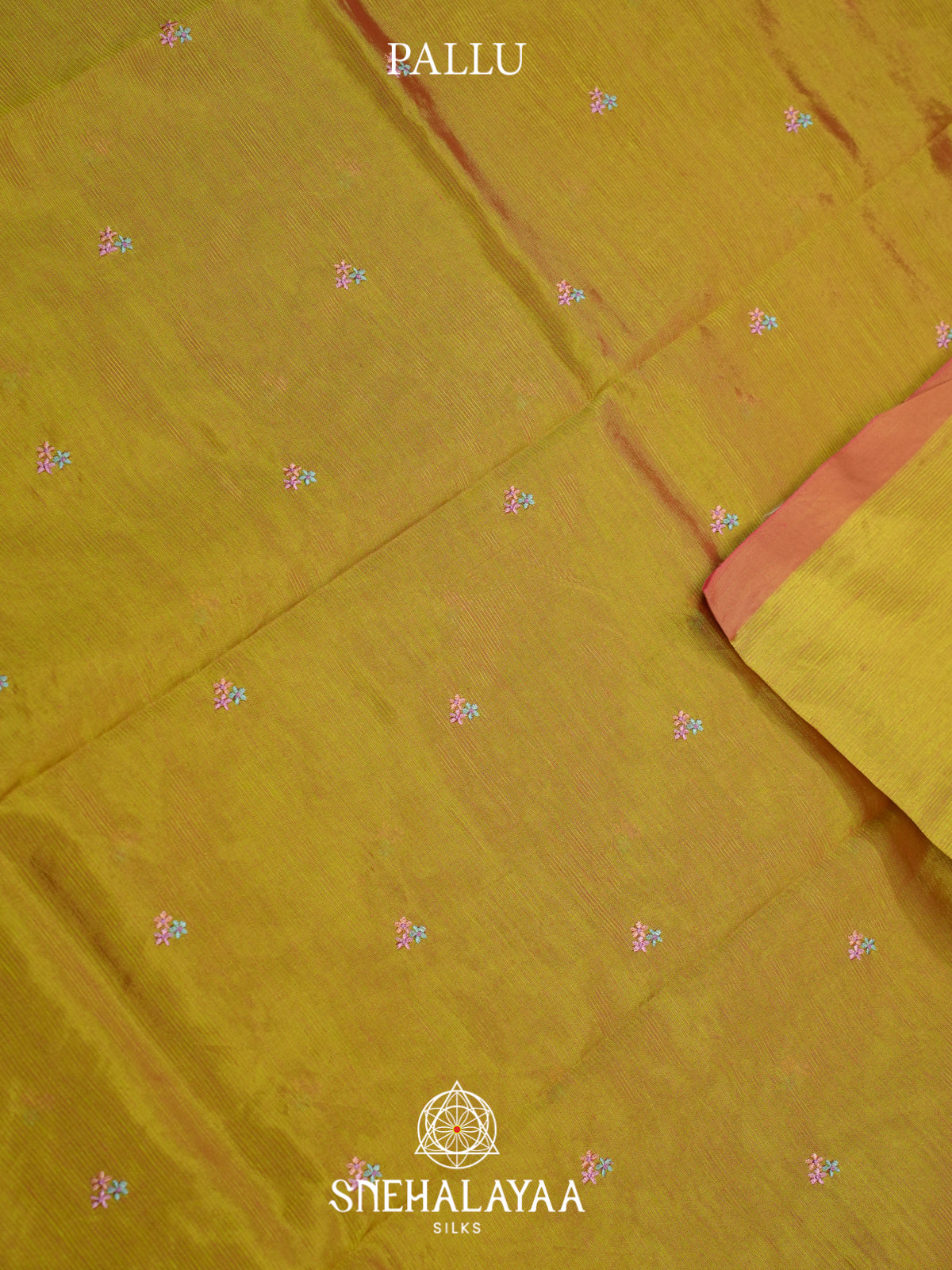 Mustard Gold Mangalagiri Silk Cotton Saree