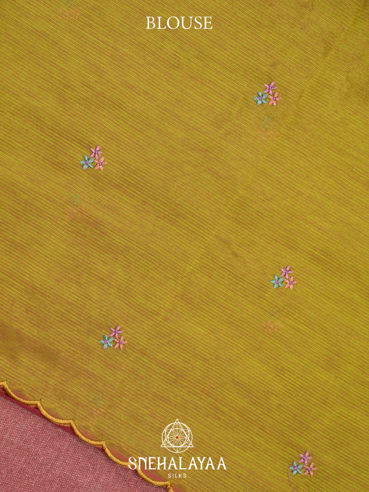 Mustard Gold Mangalagiri Silk Cotton Saree