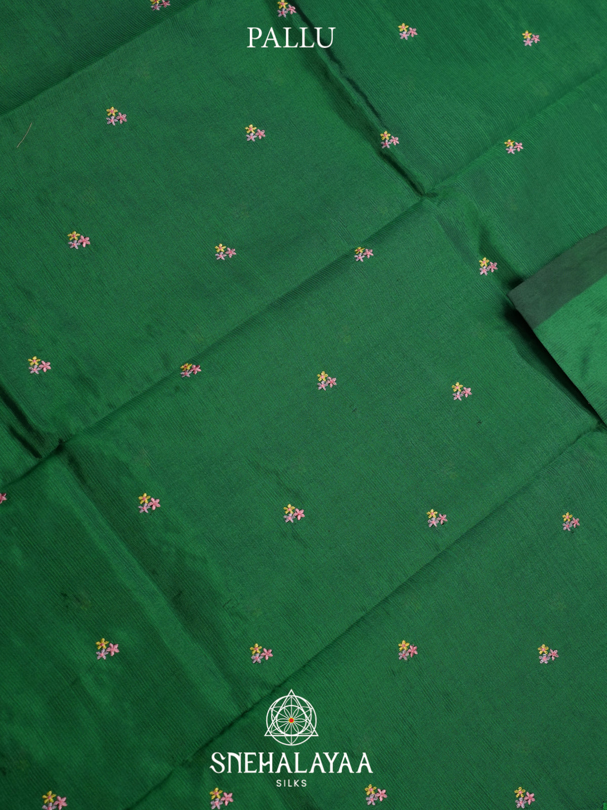 Green Mangalagiri Silk Cotton Saree