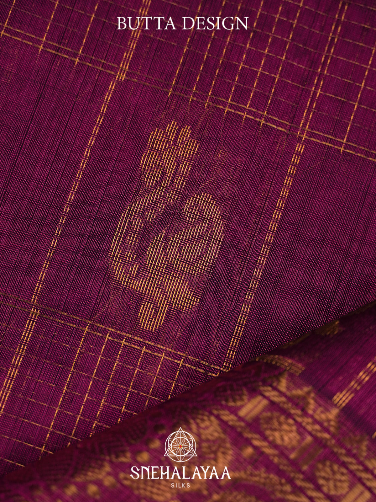 Wine Mangalagiri Silk Cotton Saree