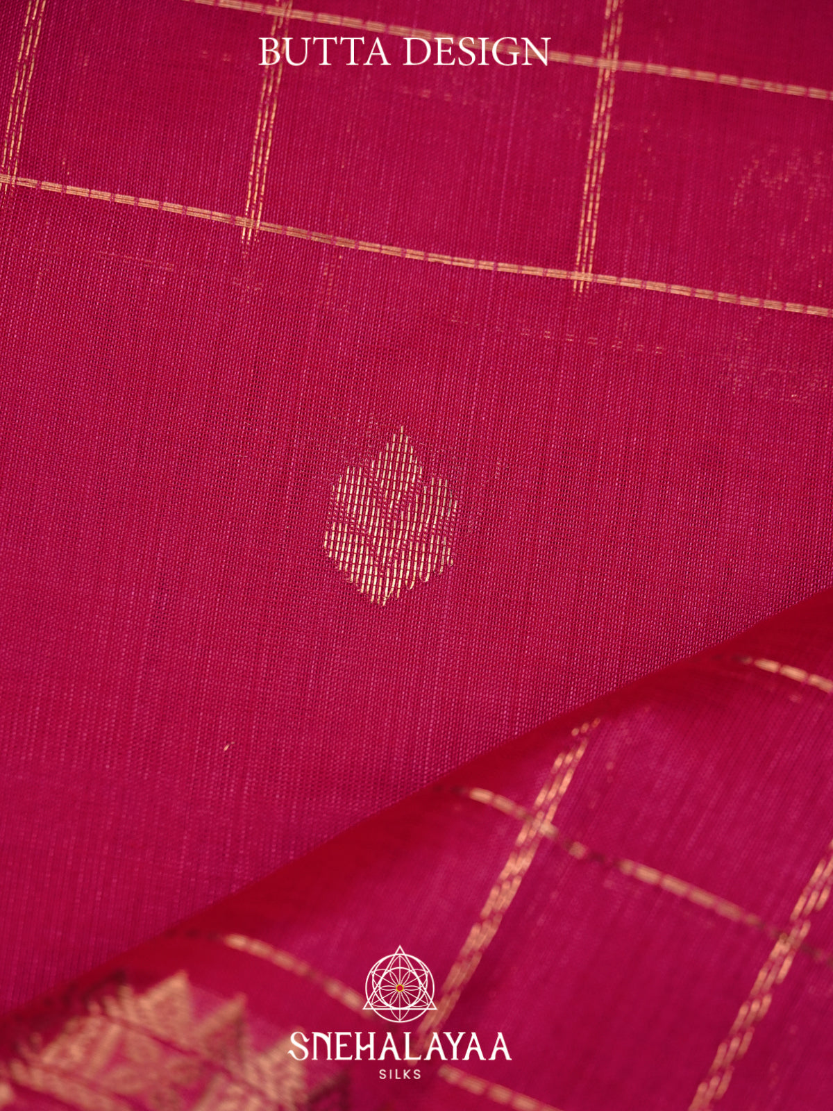Pink Mangalagiri Silk Cotton Saree