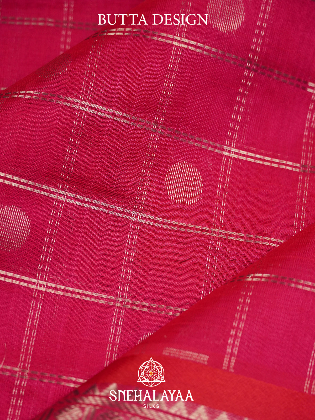 Pink Mangalagiri Silk Cotton Saree