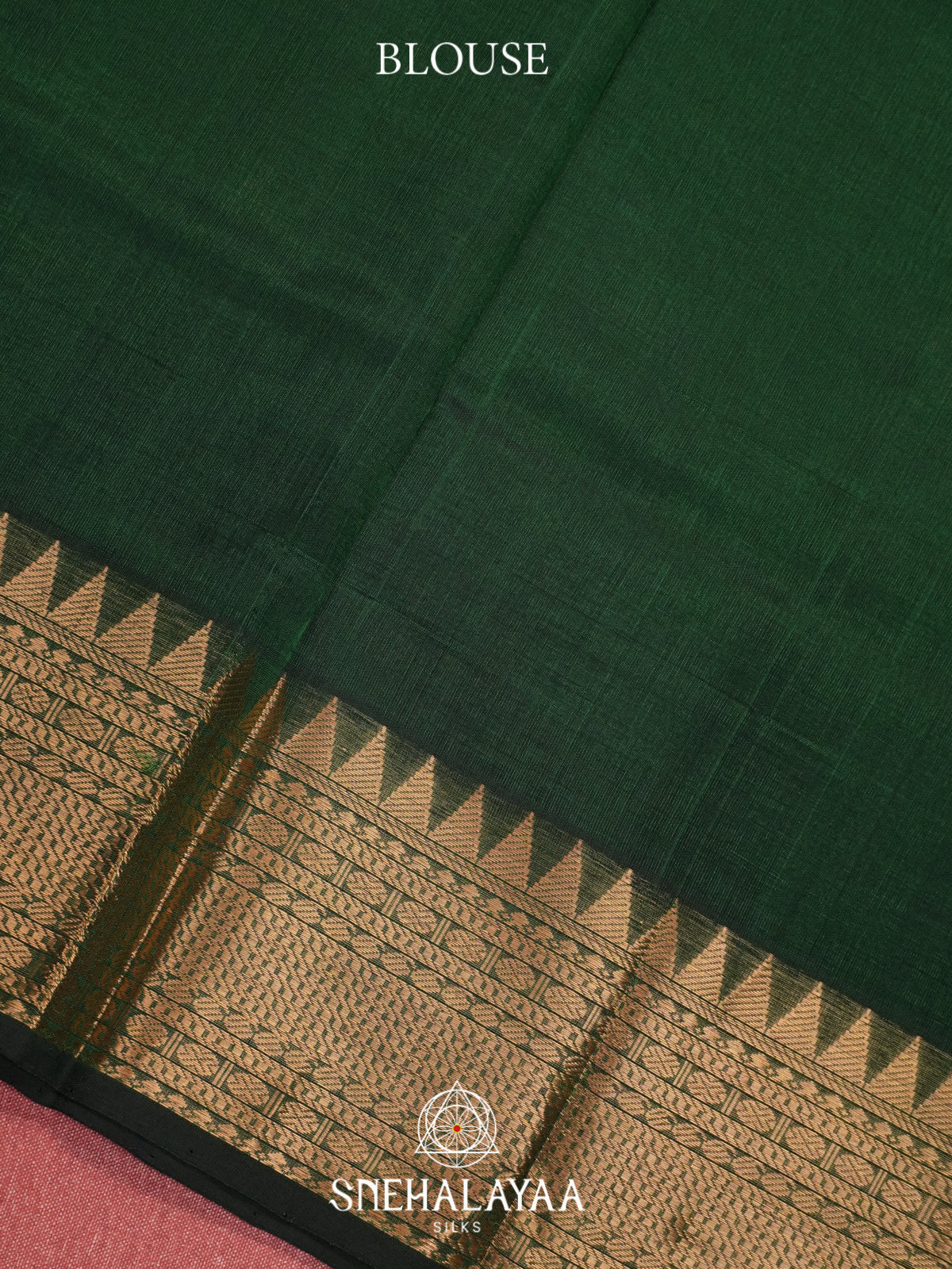Green Mangalagiri Silk Cotton Saree