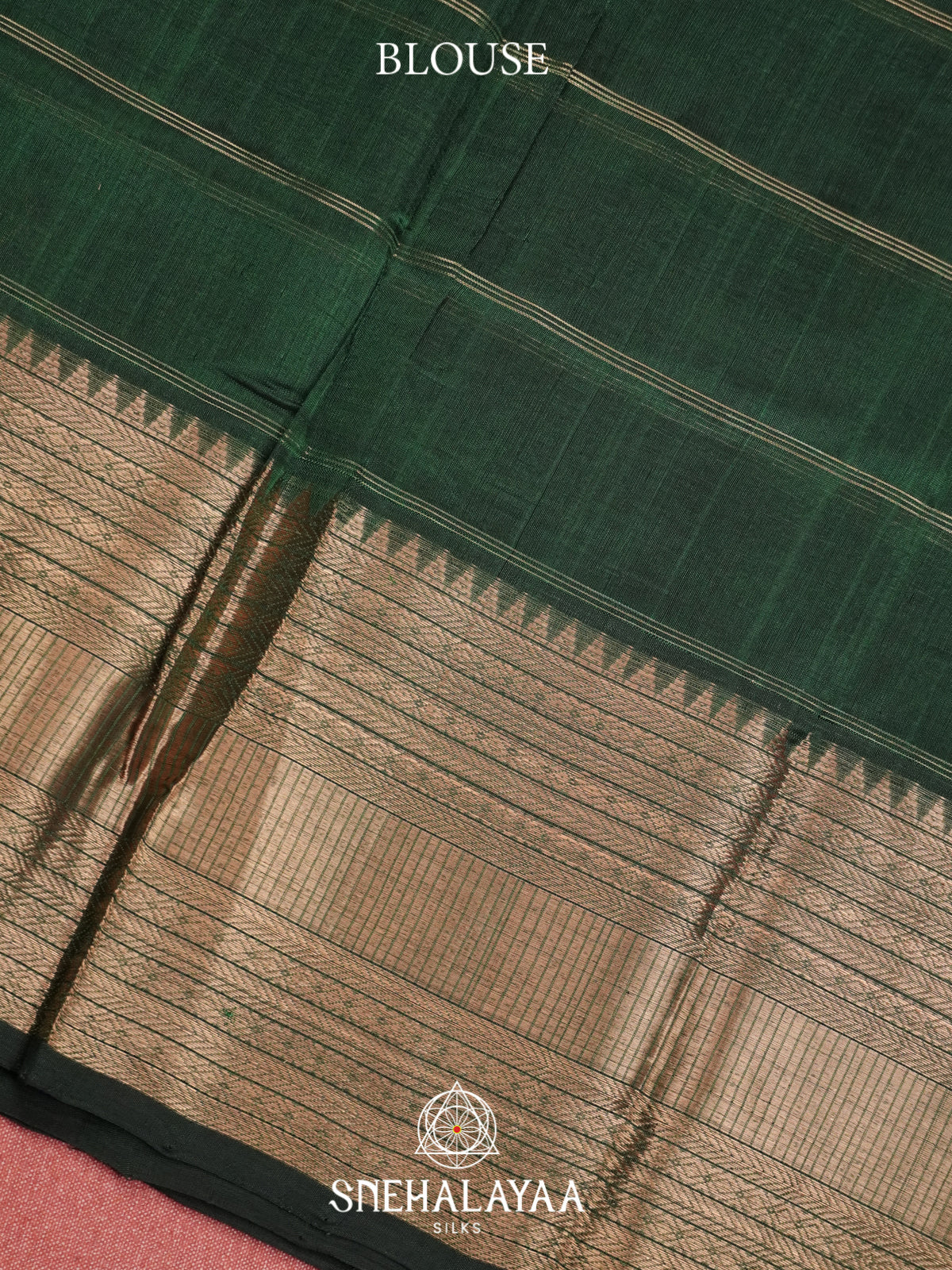 Green Mangalagiri Silk Cotton Saree