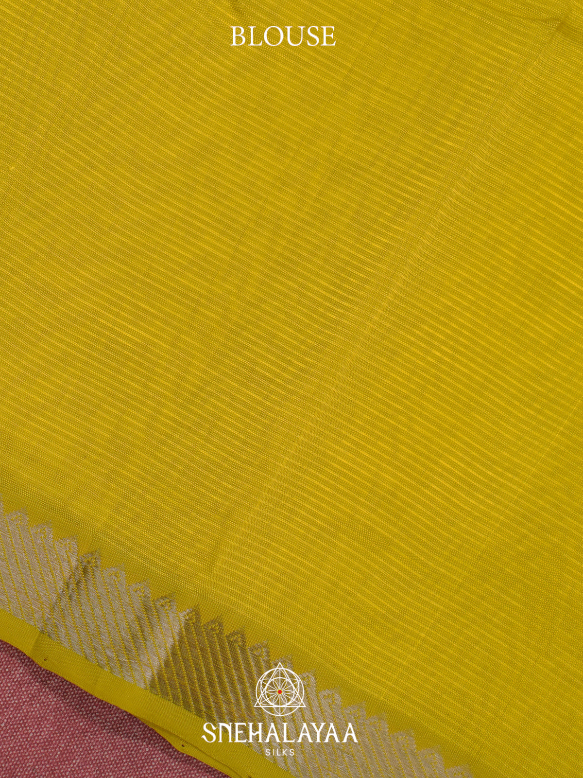 Yellow Mangalagiri Silk Cotton Saree