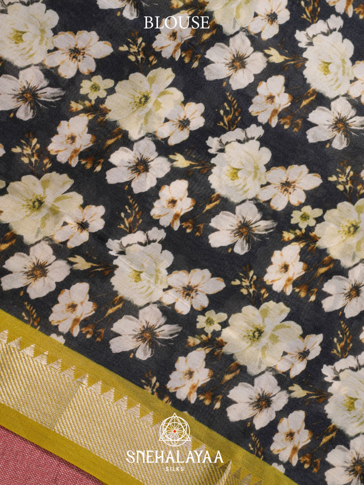 Yellow Mangalagiri Silk Cotton Saree