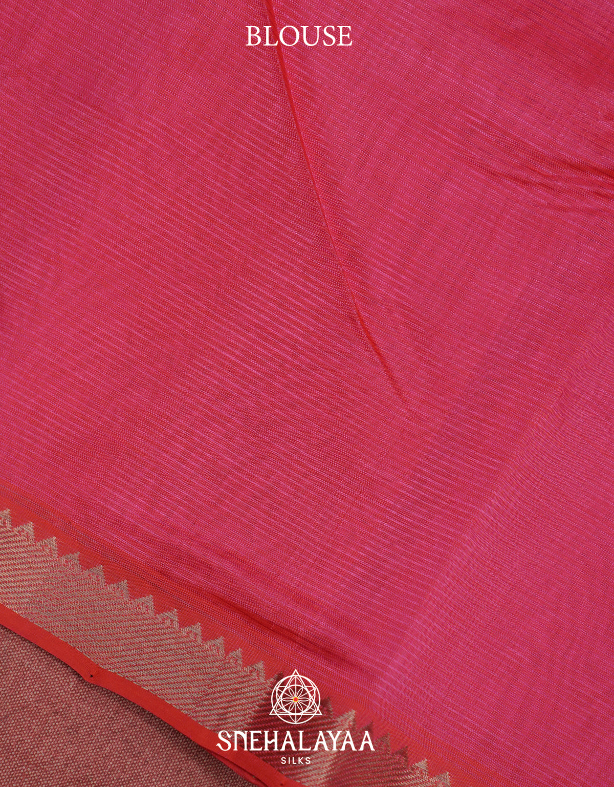 Pink Mangalagiri Silk Cotton Saree