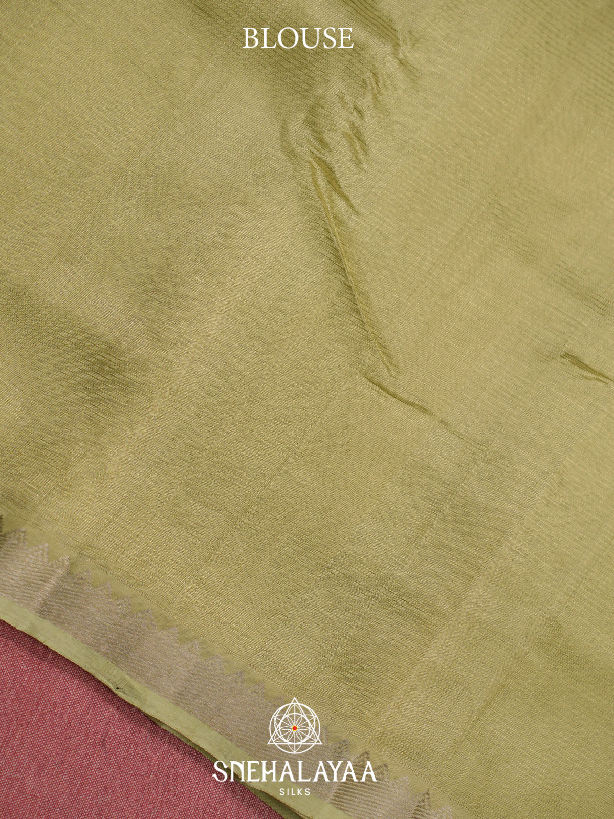 Pale Avocado Mangalagiri Silk Cotton Saree