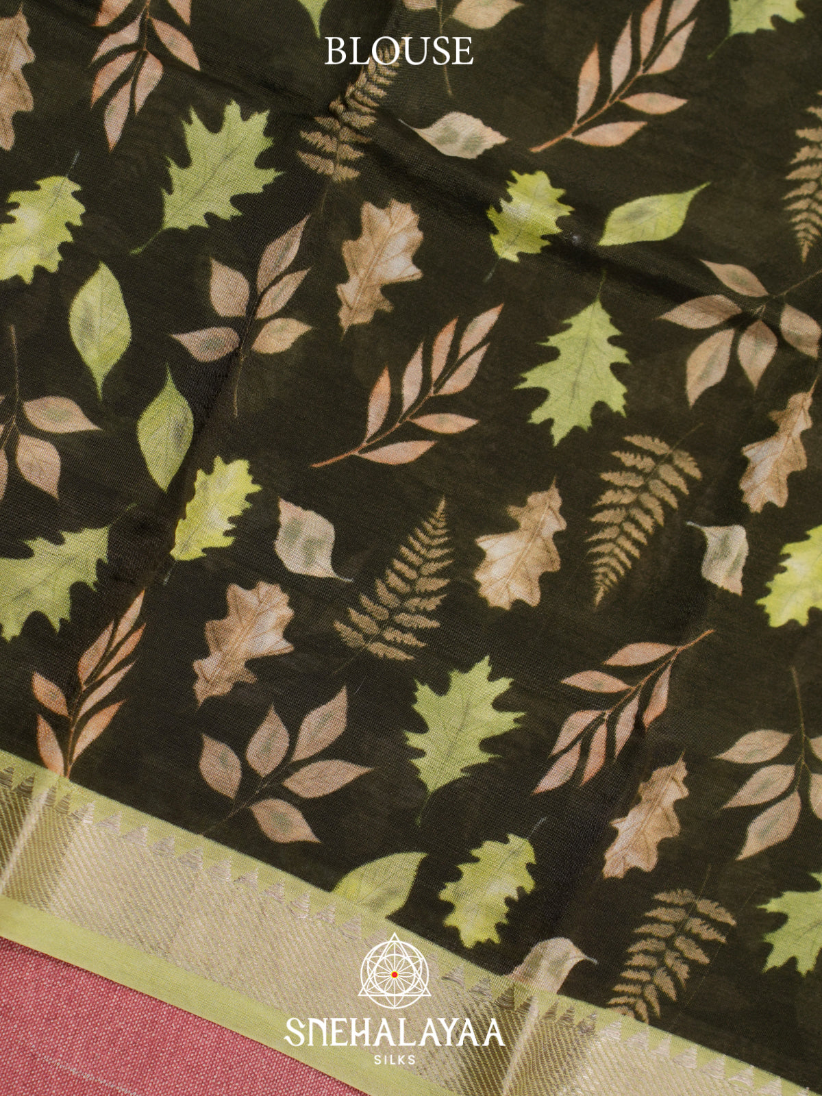 Pale Avocado Mangalagiri Silk Cotton Saree